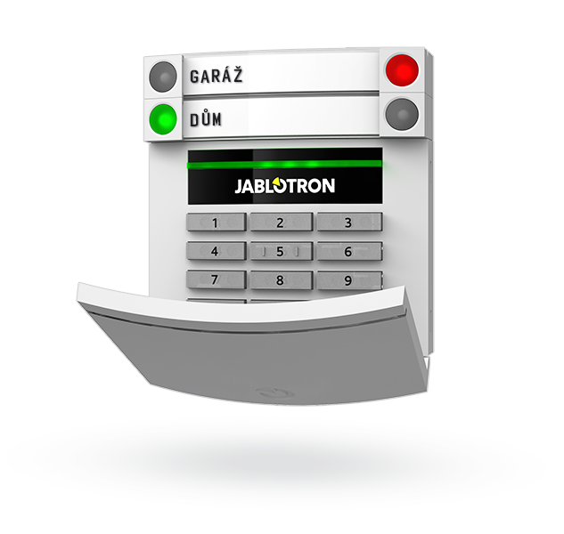 JA-153E 2-kierunkowa bezprzewodowa klawiatura z czytnikiem RFID systemu JA-100