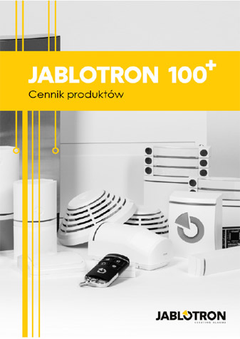 Cennik urządzeń Jablotron 100+ 2022/23