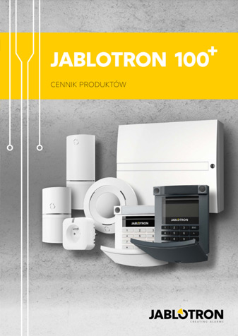 Cennik urządzeń Jablotron 100+ 2022/23